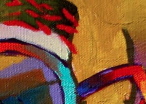 Painting Close Up Image