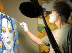 Trowzers Akimbo Painting Image