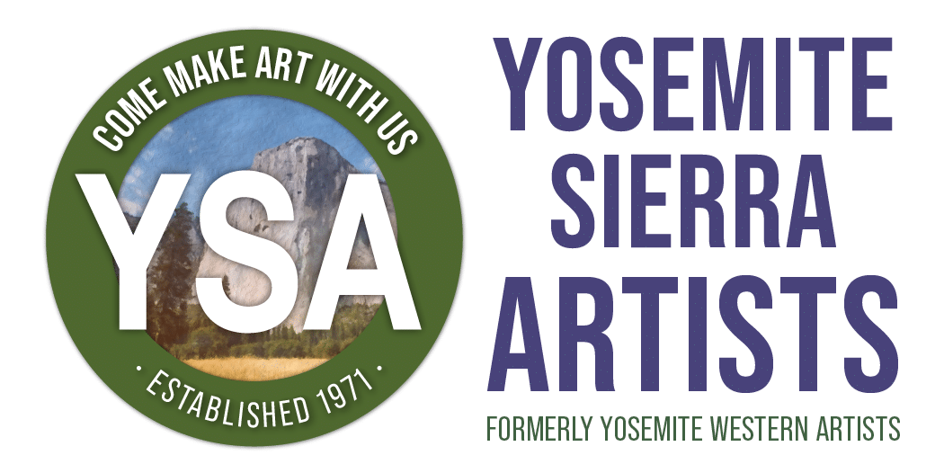 Yosemite Sierra Artists (YSA) Logo