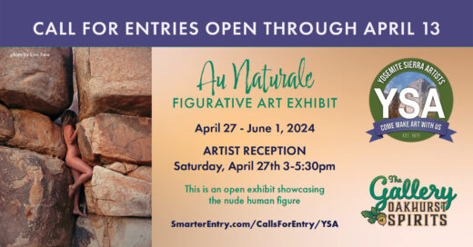 YSA Au Naturale Figurative Art Exhibit. April 27-June 1 2024